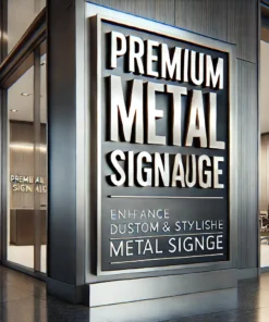 metal signs
