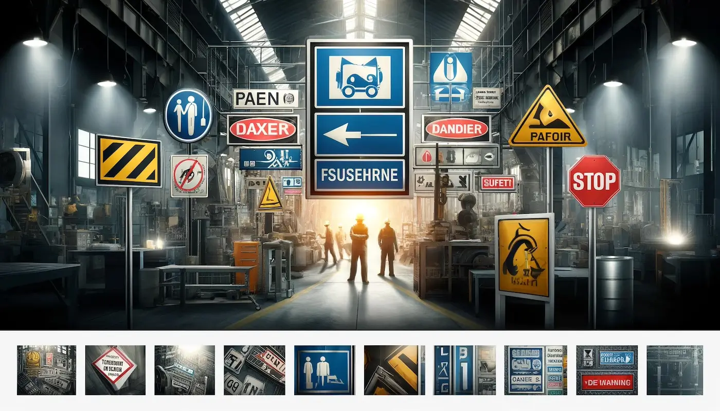 industrial signs