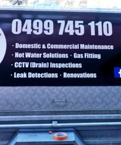 commercial trailer signs UAE