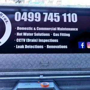 commercial trailer signs UAE