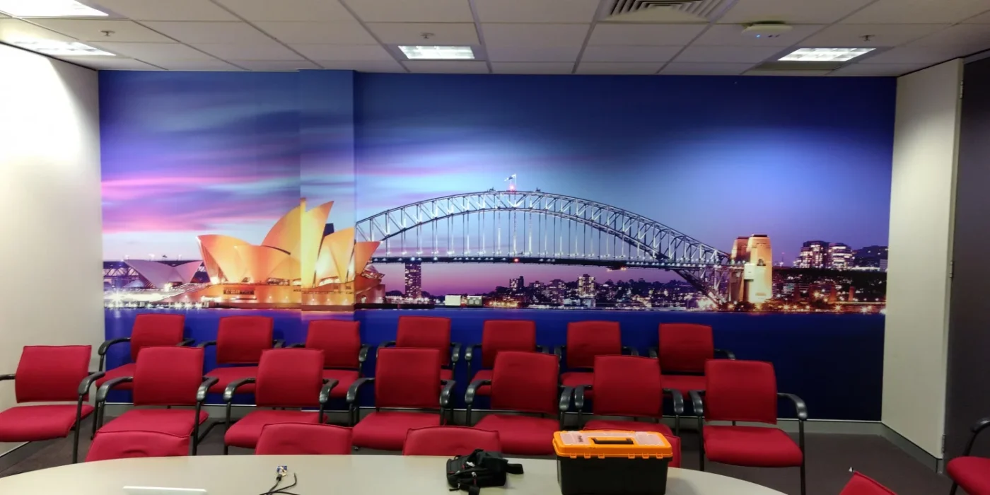 corporate branding walls uae