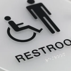 custom braille signage