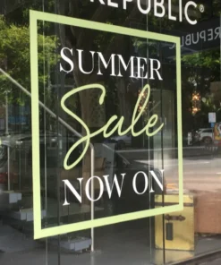 decorative window lettering