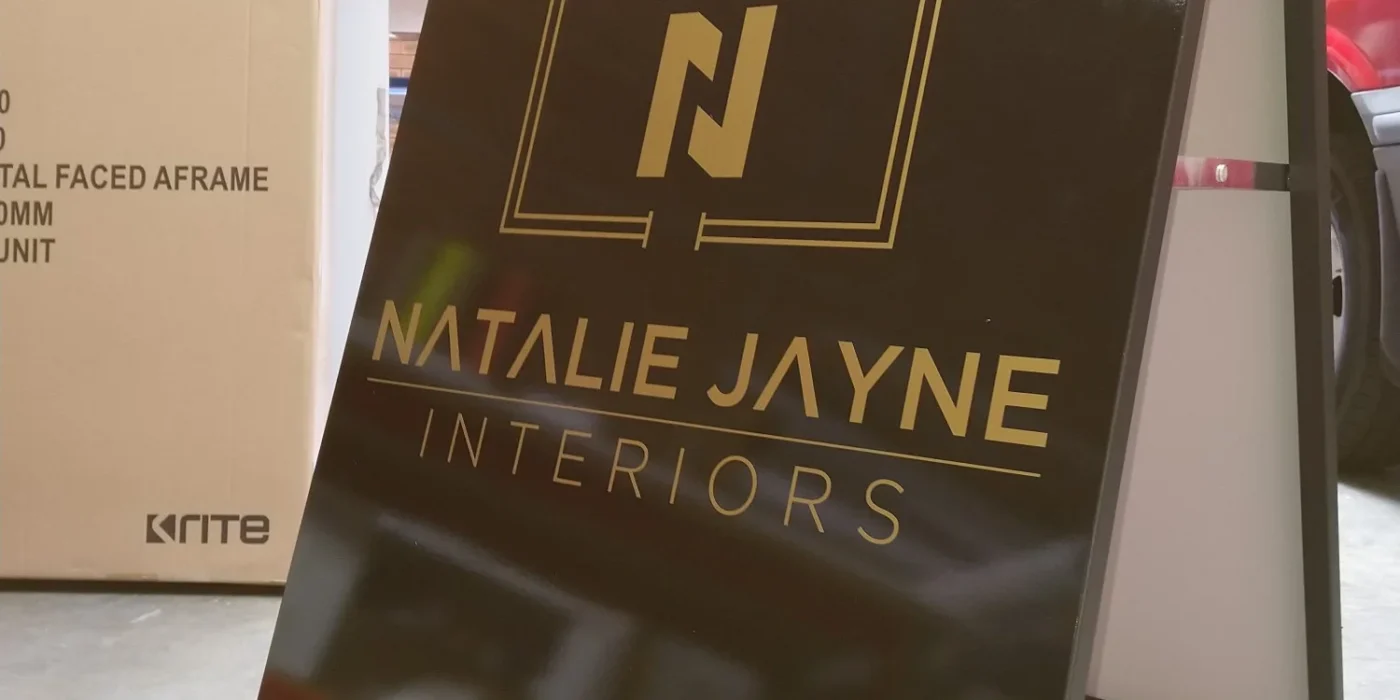 double sided a-frame signs uae