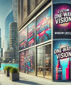One Way Vision Window Graphics