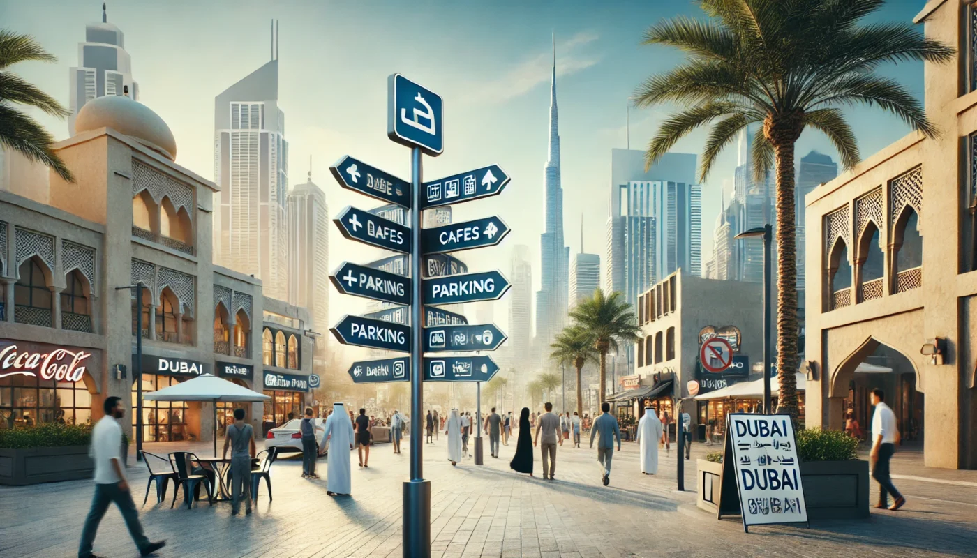 wayfinding signs