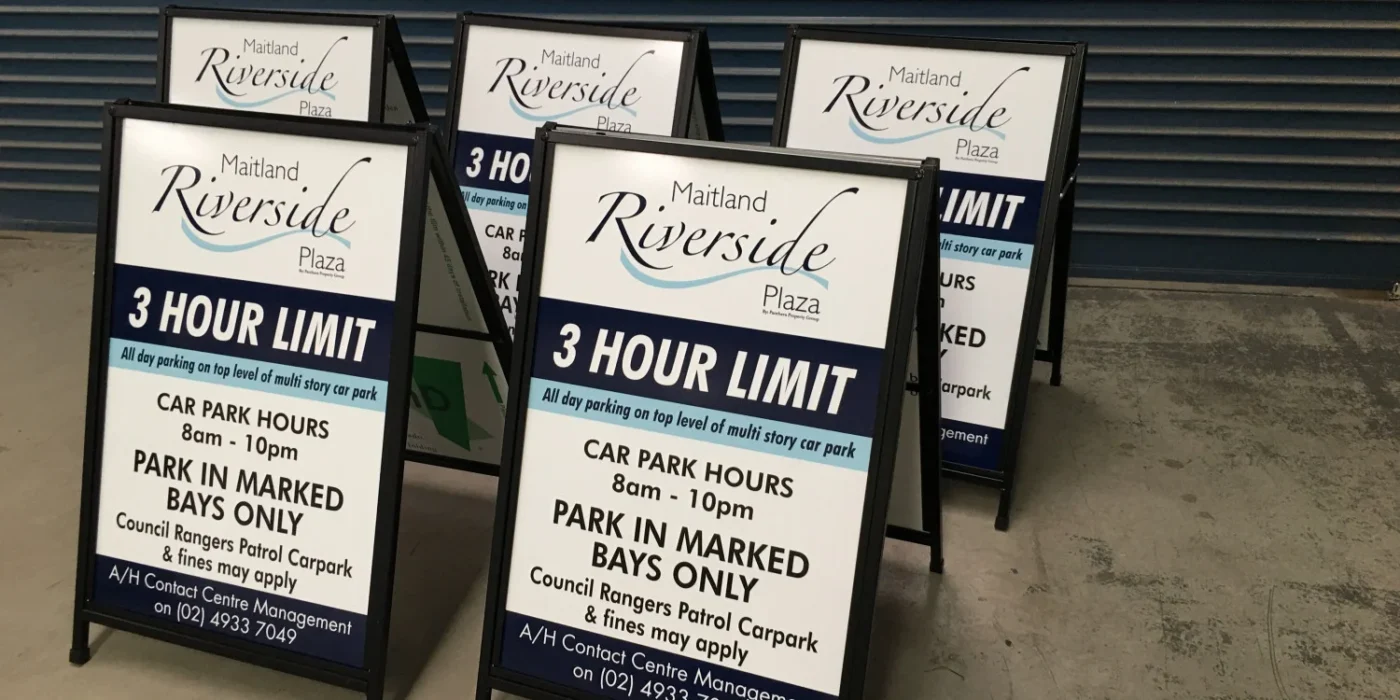weather resistant a frame signs uae
