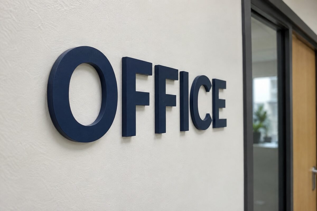 3d signs & lettering 2 3d signage example, dubai