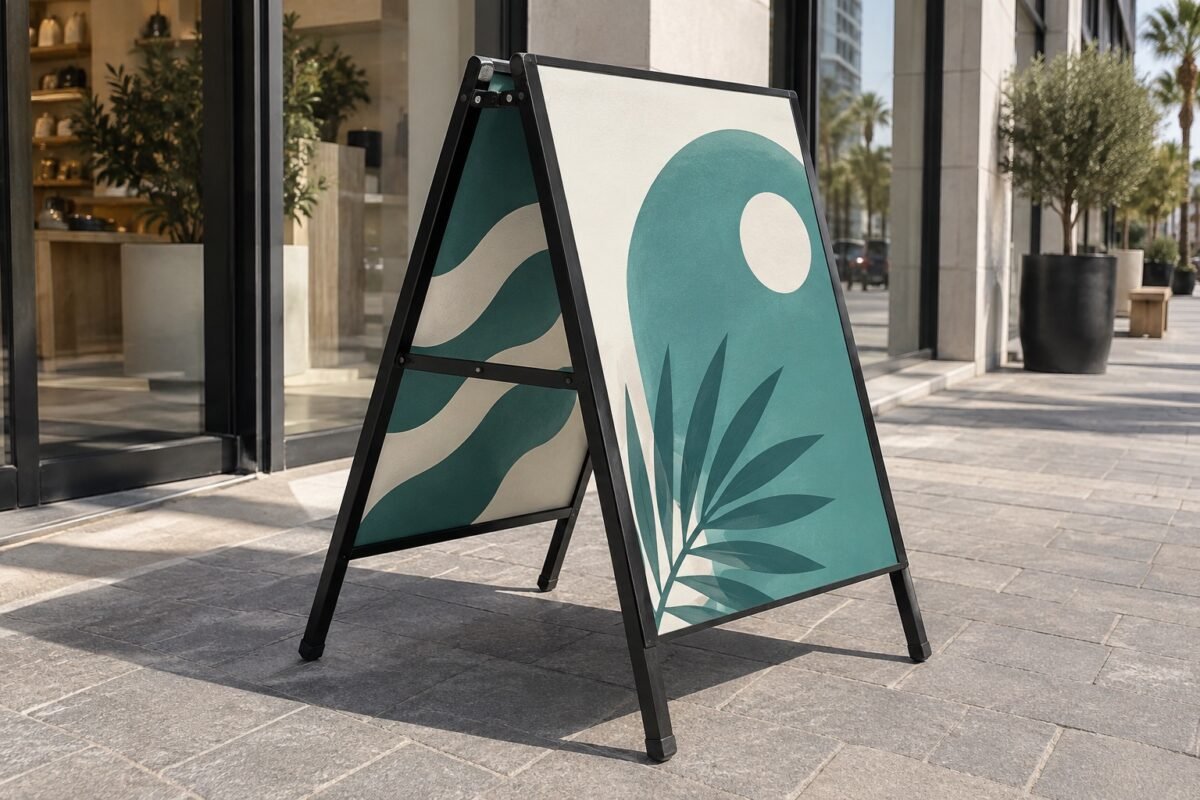 a-frame signs 6 a frame sign example, dubai