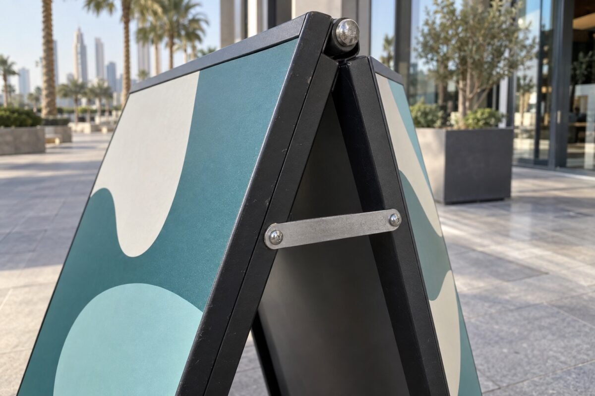 a-frame signs 2 a frame sign example, dubai