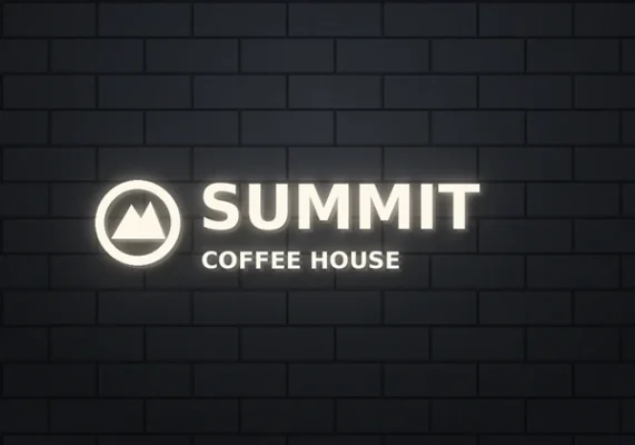 Logo + Text + Small Text