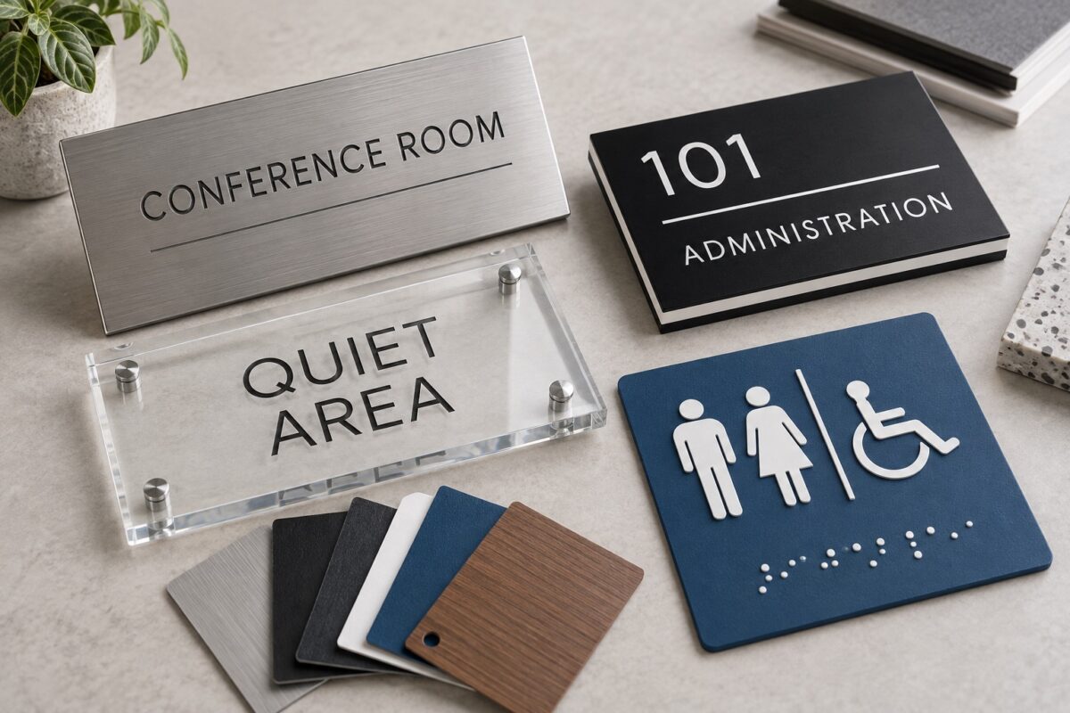 engraved & ada-specified signs 6 engraved sign example, dubai