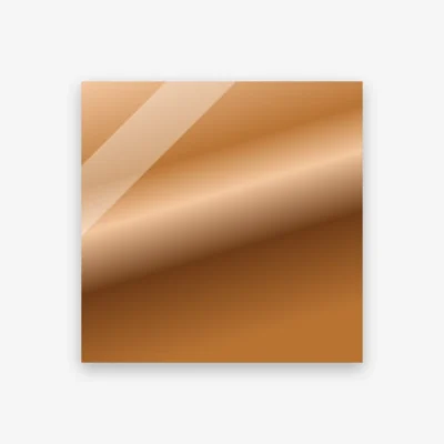 glossy copper