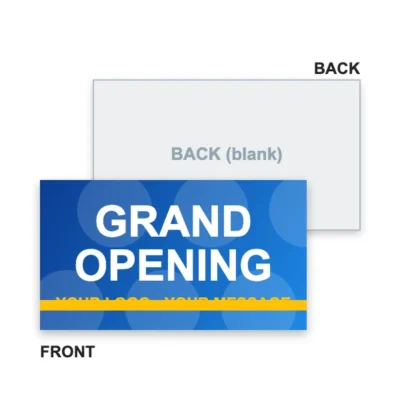 Single sided print