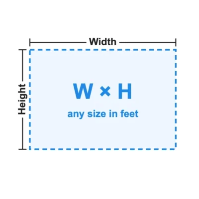 Custom banner size