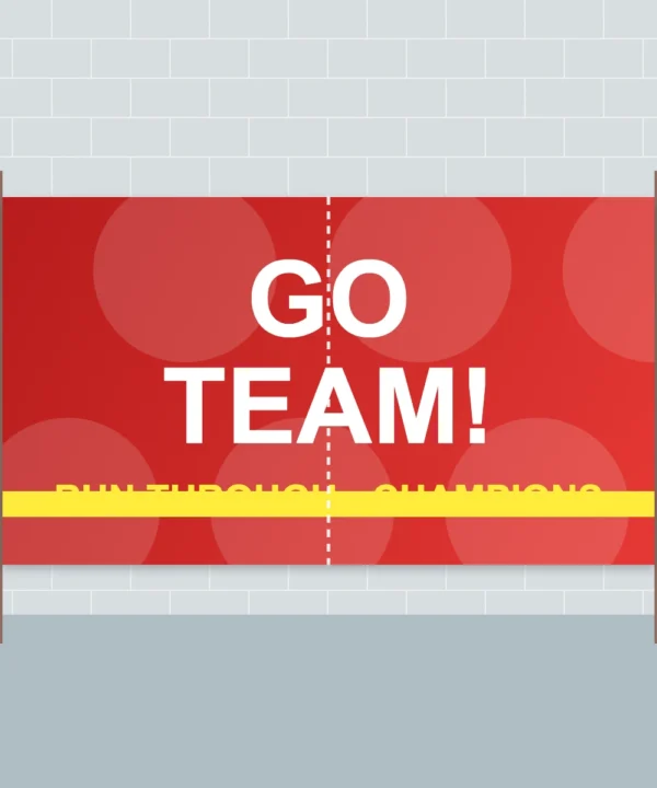 Breakaway Fabric Banner