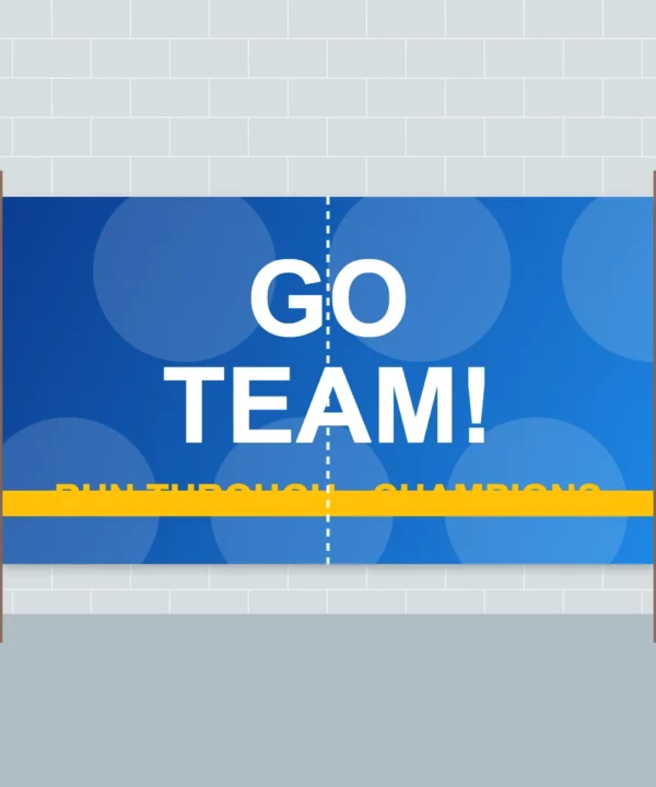 Breakaway Vinyl Banner