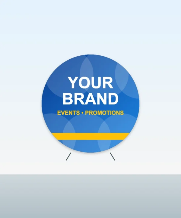 Circle Pop Up Banner