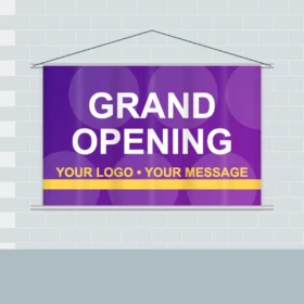 Custom Fabric Banner