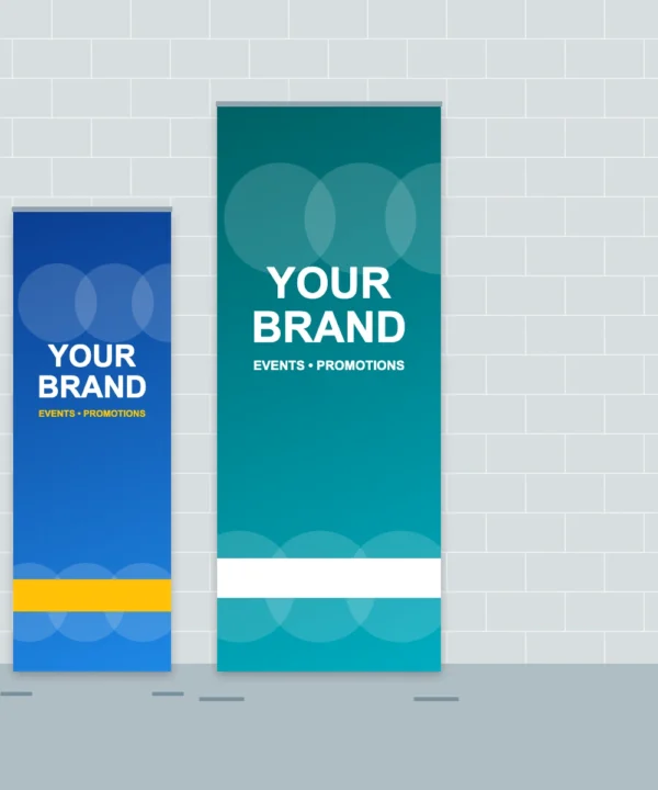 Desktop Roll Up Banner