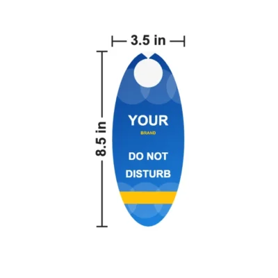Oval Claw Door Hanger 3.5 x 8.5 in