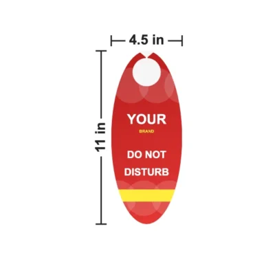 Oval Claw Door Hanger 4.5 x 11 in