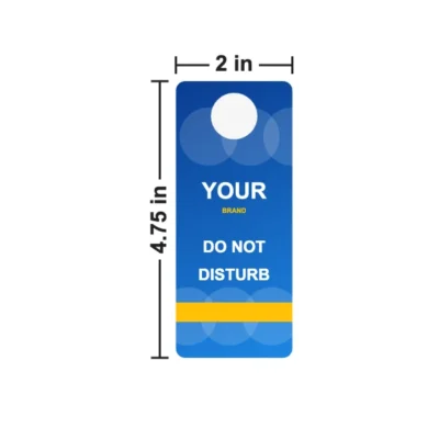 Rectangle Door Hanger 2 x 4.75 in