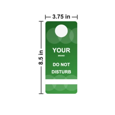 Rectangle Door Hanger 3.75 x 8.5 in