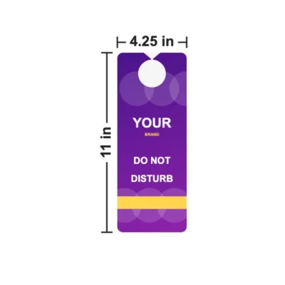 Rectangle Claw Door Hanger 4.25 x 11 in