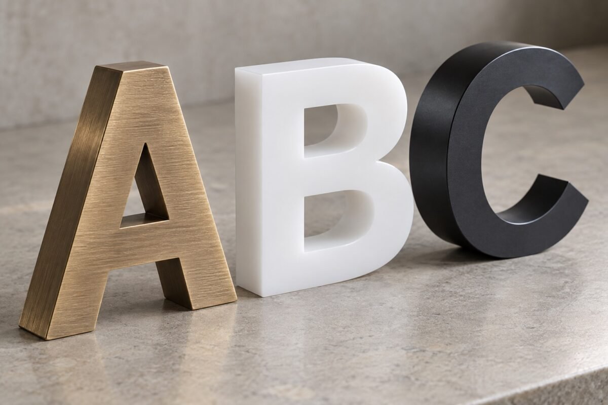 dimensional lettering signs 5 dimensional lettering example, dubai