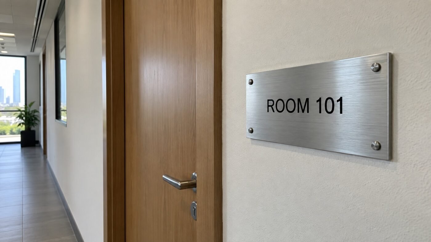 engraved & ada-specified signs 1 engraved ada style room sign with braille, dubai