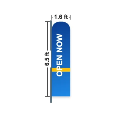 Blade Flag 1.6 x 6.5 ft