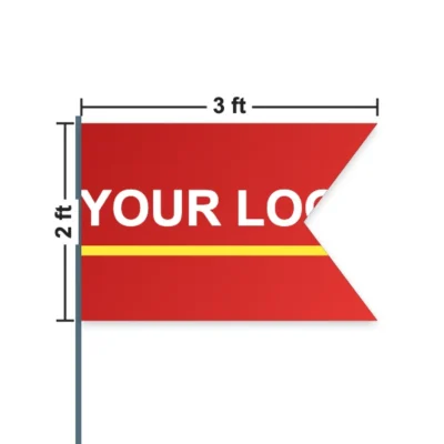 Burgee Flag 3 x 2 ft