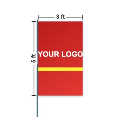Vertical flag