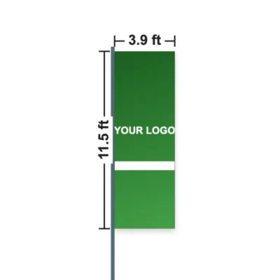 Custom Giant Flag 3.9 x 11.5 ft
