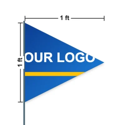 Triangle Flag 1 x 1 ft