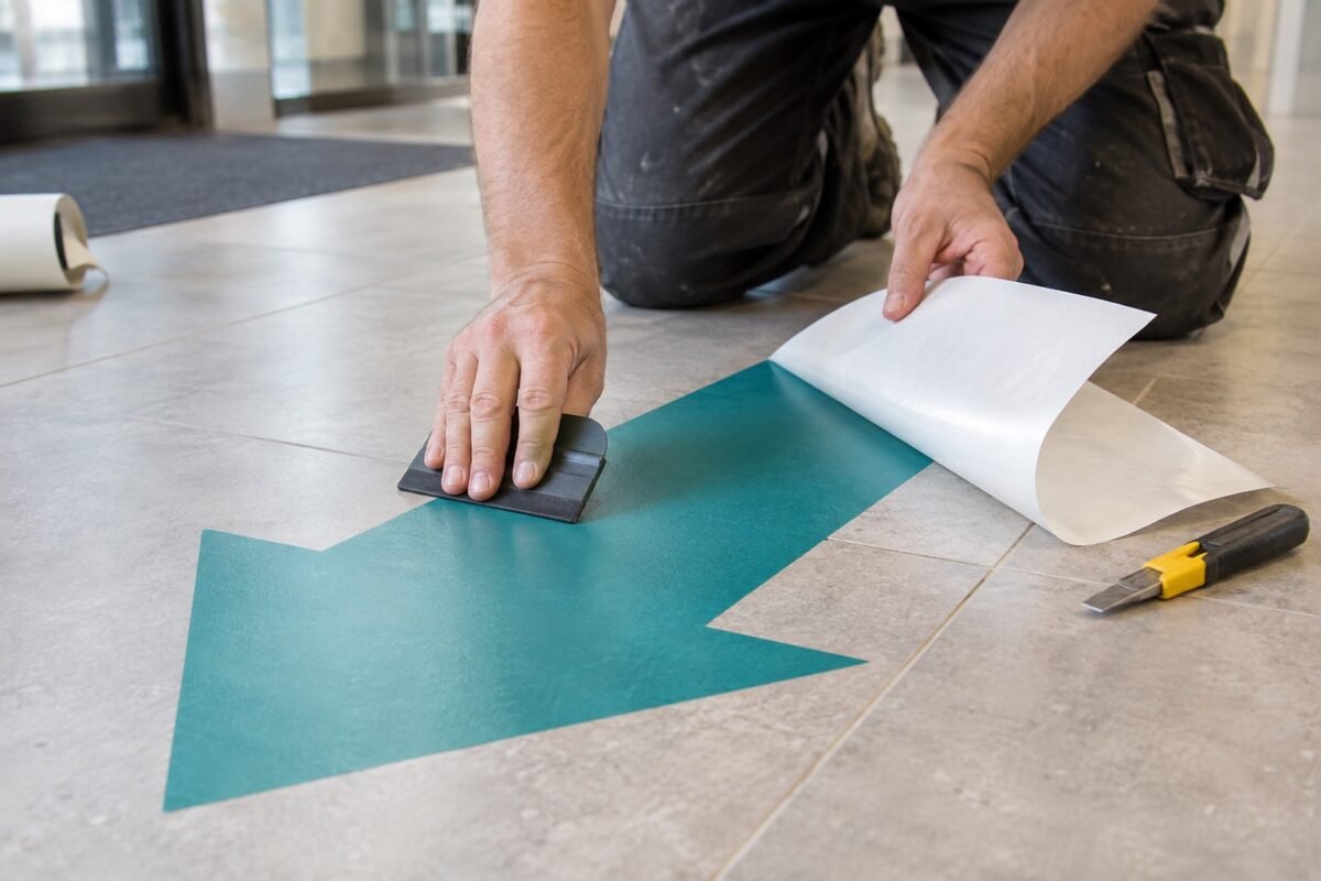 floor graphics & decals 3 floor sticker example, dubai