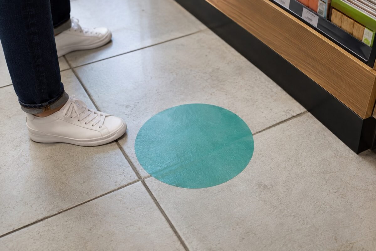 floor graphics & decals 2 floor sticker example, dubai