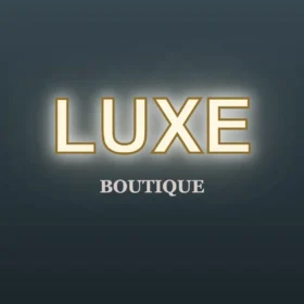 Back lit sign luxury_bf