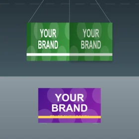 Curved Square Hanging Sign