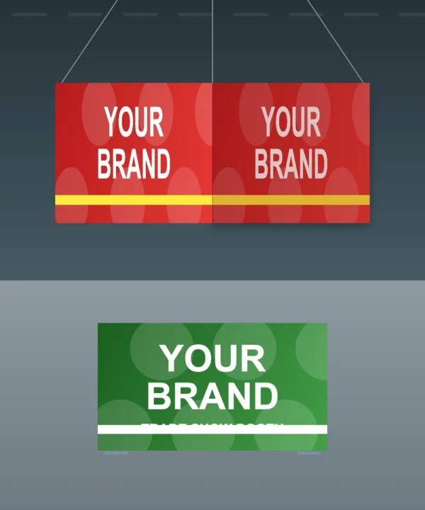 Triangle Hanging Sign
