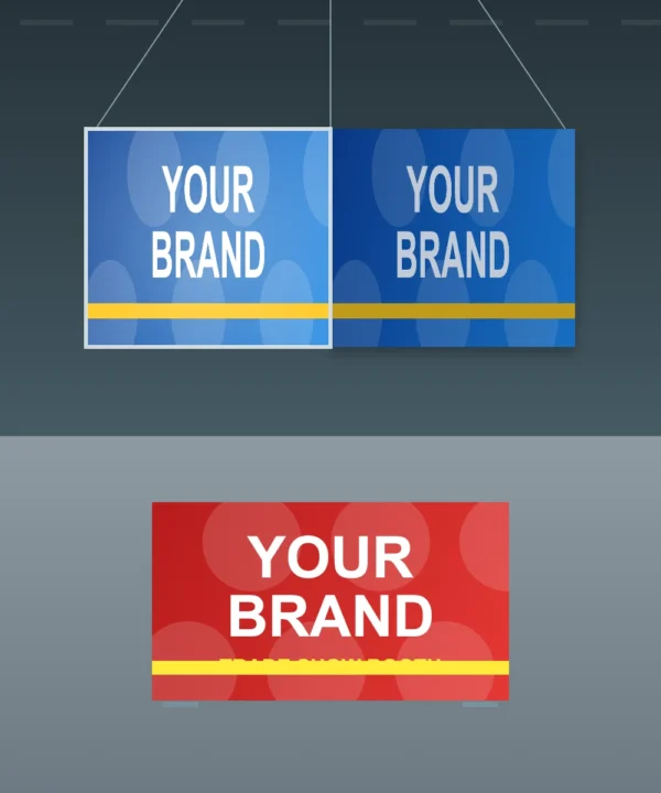 Backlit Hanging Sign