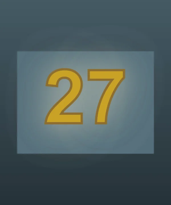 House number back