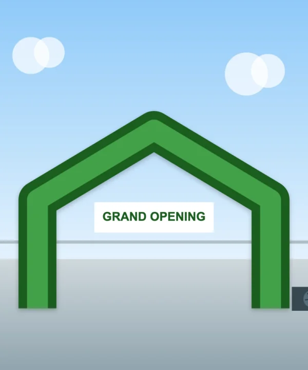 Inflatable Apex Arch