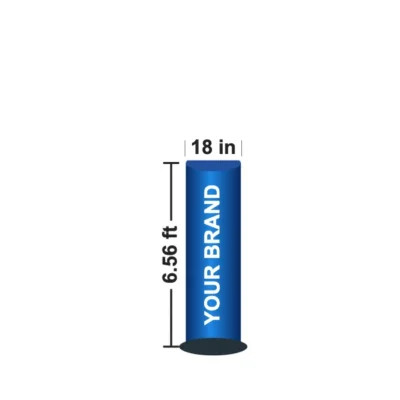 Inflatable Air Pillar 18 in x 6.56 ft