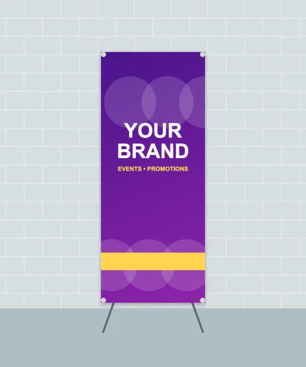 Korean Style X Banner Stand