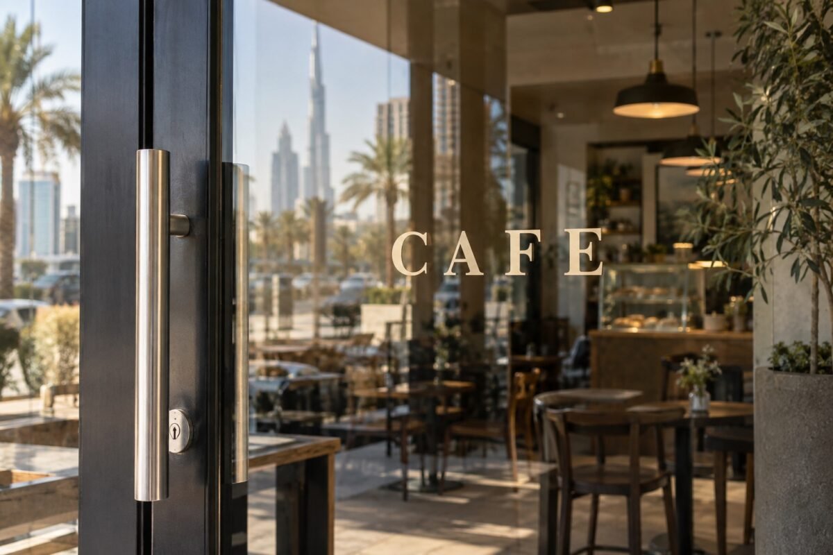 window lettering 2 window lettering example, dubai