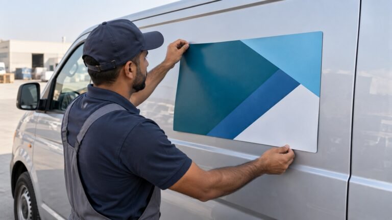 bus graphics & branding in dubai 4 magnetic vehicle signs in dubai