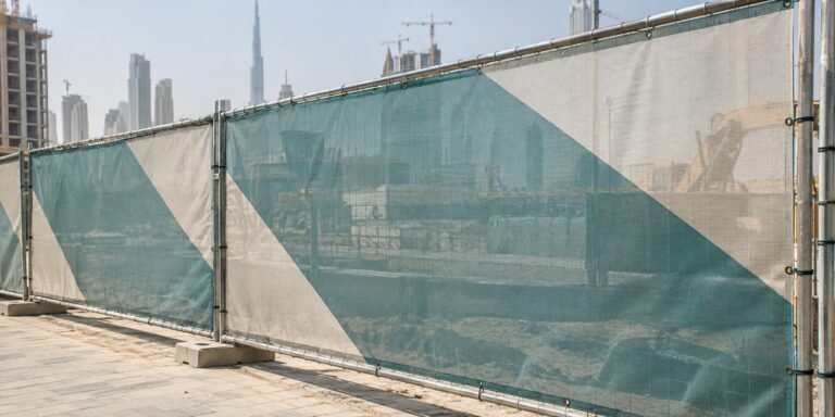outdoor & temporary signs 8 fence mesh banners in dubai