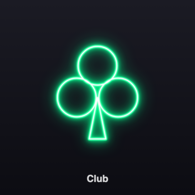 Custom neon sign - club